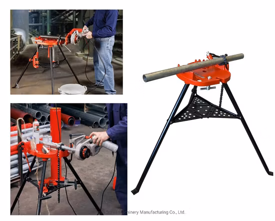 Étau pour tuyaux de marché, étau à chaîne, étau d'établi facile à transporter