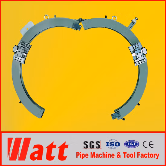 Machine de coupe et de chanfreinage de tuyaux, outil de chanfreinage